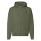 Felpa con zip con cappuccio old